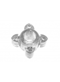 Прозрачное эрекционное кольцо Rings Screw - Lola Games - в Твери купить с доставкой