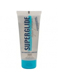 Интимная смазка на водной основе Superglide - 100 мл. - HOT - купить с доставкой в Твери