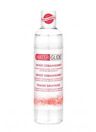 Лубрикант на водной основе с ароматом клубники SWEET STRAWBERRY - 300 мл. - Waterglide - купить с доставкой в Твери