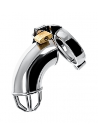 Серебристый мужской пояс верности TOYFA Metal - ToyFa - купить с доставкой в Твери