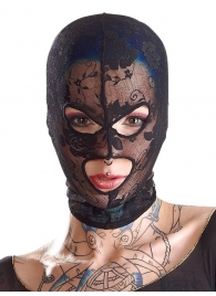 Кружевная маска-балаклава с отверстиями для глаз и рта - Orion - купить с доставкой в Твери