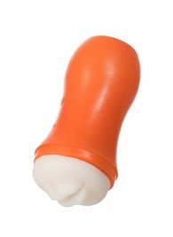 Мастурбатор-ротик A-Toys в оранжевой колбе - A-toys - в Твери купить с доставкой