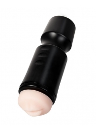 Мастурбатор-ротик A-Toys в черной колбе - A-toys - в Твери купить с доставкой