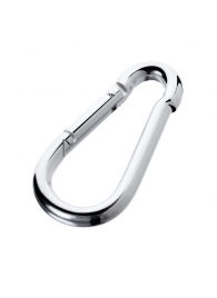 Серебристый карабин TOYFA Metal - ToyFa - купить с доставкой в Твери