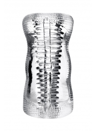 Прозрачный мастурбатор Lingam Asha - ToyFa - в Твери купить с доставкой