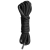 Черная веревка для бондажа Easytoys Bondage Rope - 5 м. - Easy toys - купить с доставкой в Твери