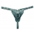 Изумрудные трусики с кольцом для страпона Ladys Arsenal - БДСМ Арсенал - купить с доставкой в Твери