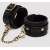 Черные оковы на ноги Bound to You Faux Leather Ankle Cuffs - Fifty Shades of Grey - купить с доставкой в Твери