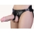 Гигантский фаллоимитатор на присоске в комплекте с трусиками - 26 см. - LOVETOY (А-Полимер) - купить с доставкой в Твери
