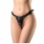 Черные трусики для страпона Sophie - БДСМ Арсенал - купить с доставкой в Твери