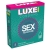Ребристые презервативы LUXE Royal Sex Machine - 3 шт. - Luxe - купить с доставкой в Твери