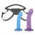 Страпон унисекс Beginners Strap-On с 2 насадками - 15 и 13 см. - Lux Fetish - купить с доставкой в Твери