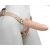 Телесный фаллопротез MEN STYLE с анальным стимулятором - 17,5 см. - LOVETOY (А-Полимер) - купить с доставкой в Твери