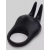 Черное эрекционное виброкольцо Sensation Rechargeable Vibrating Rabbit Love Ring - Fifty Shades of Grey - в Твери купить с доставкой