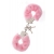 Металлические наручники с розовой меховой опушкой METAL HANDCUFF WITH PLUSH PINK - Dream Toys - купить с доставкой в Твери