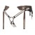 Бронзовый пояс для насадок Desirous Harness - Strap-on-me - купить с доставкой в Твери