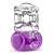 Фиолетовое эрекционное виброкольцо One Night Stand Vibrating C-Ring - Blush Novelties - в Твери купить с доставкой