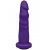 Фиолетовая реалистичная насадка-плаг - 16,2 см. - LOVETOY (А-Полимер) - купить с доставкой в Твери