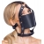 Черный намордник с кляпом-шаром Head Harness With A Gag - Orion - купить с доставкой в Твери