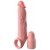 Телесная насадка-удлинитель 2 Inch Silicone X-tension with Strap - 20,3 см. - Pipedream - в Твери купить с доставкой