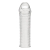 Текстурированная насадка на пенис Clear Textured Penis Enhancing Sleeve Extension - 16,5 см. - BlueLine - в Твери купить с доставкой