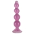 Розовый анальный стимулятор-ёлочка Anal Beads - 13 см. - Orion