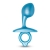 Голубая анальная пробка для массажа простаты Bulb Silicone Prostate Plug - 10,7 см. - b-Vibe - в Твери купить с доставкой