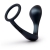 Черное эрекционное кольцо со стимулятором простаты Ringer Cock Ring   Plug - b-Vibe - в Твери купить с доставкой