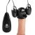 Черная стимулирующая насадка для головки полового члена Multi Speed Vibrating Penis Head Teaser - XR Brands - в Твери купить с доставкой