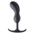 Черный массажер простаты с утяжелителями Premium Silicone Weighted Prostate Plug Large - 18,8 см. - XR Brands - в Твери купить с доставкой