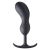 Черный массажер простаты с утяжелителями Premium Silicone Weighted Prostate Plug XL - 20,8 см. - XR Brands - в Твери купить с доставкой