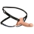 Телесный полый страпон на черных регулируемых ремешках 2’’ Erection Smooth Silicone Penis Sheath - XR Brands - купить с доставкой в Твери