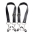 Ремни с зажимами для половых губ Spread Labia Spreader Straps with Clamps - XR Brands - купить с доставкой в Твери