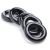 Комплект из 5 черных эрекционных колец для мошонки Ring Master Custom Ball Stretcher Kit - XR Brands - в Твери купить с доставкой