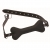 Черный кляп в форме косточки Hound Adjustable Dog Bone Gag - XR Brands - купить с доставкой в Твери