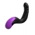 Черно-фиолетовый вибромассажёр простаты Hyper-Pulse P-Spot Massager - Pipedream - в Твери купить с доставкой