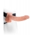 Полый страпон телесного цвета Hollow Strap-On with Balls - 24 см. - Pipedream - купить с доставкой в Твери