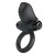 Черное эрекционное кольцо с вибрацией Adrien - Baile - в Твери купить с доставкой