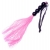 Розовая силиконовая плеть - 35,5 см. - Boys of Toys - купить с доставкой в Твери