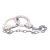 Наручники из металла с длинной цепочкой CHROME HANDCUFFS METAL HANDCUFFS W. KEY - NMC - купить с доставкой в Твери