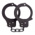 Чёрные наручники из листового металла BONDX METAL CUFFS BLACK - Dream Toys - купить с доставкой в Твери