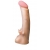 Телесная насадка REAL Standard с усиками на основании - 19 см. - LOVETOY (А-Полимер) - купить с доставкой в Твери