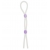 Прозрачное эрекционное кольцо-лассо SILICONE LASSO COCK RING DUAL BEADS - NMC - в Твери купить с доставкой
