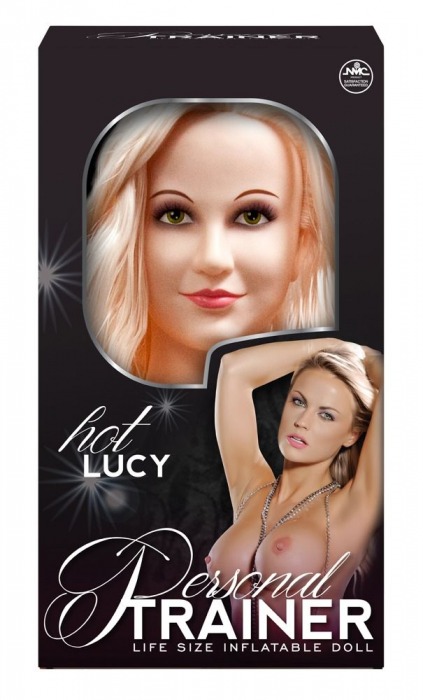 Надувная кукла с вибрацией и 2 любовными отверстиями Hot Lucy Lifesize Love Doll - NMC - в Твери купить с доставкой