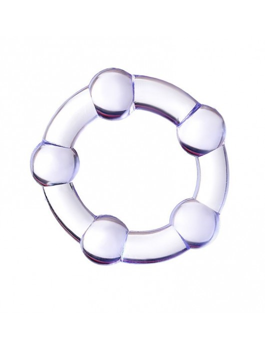 Фиолетовое эрекционное кольцо A-Toys - A-toys - в Твери купить с доставкой