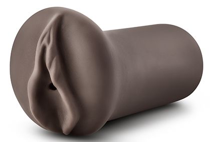 Коричневый мастубратор-вагина Nicole s Kitty - Blush Novelties - в Твери купить с доставкой