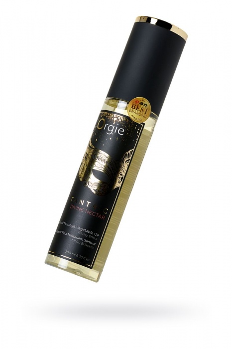 Растительное массажное масло Orgie Tantric Divine Nectar - 200 мл. - ORGIE - купить с доставкой в Твери
