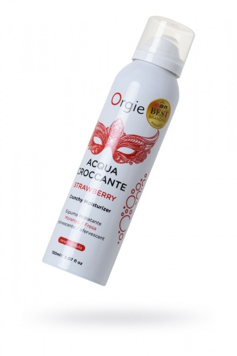 Шипучая увлажняющая пена для чувственного массажа Orgie Acqua Croccante - 150 мл. - ORGIE - купить с доставкой в Твери