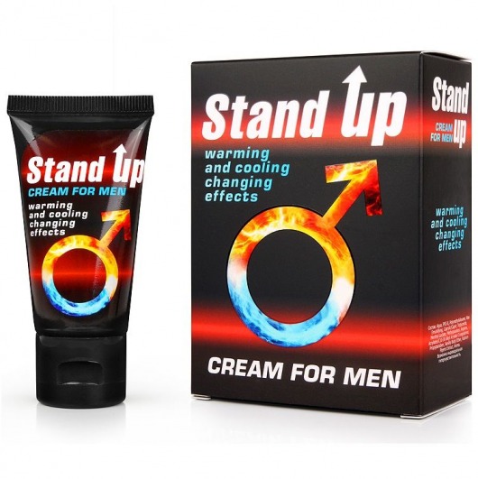 Возбуждающий крем для мужчин Stand Up - 25 гр. - Биоритм - купить с доставкой в Твери