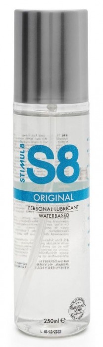 Универсальный лубрикант на водной основе S8 Original Lubricant - 250 мл. - Stimul8 - купить с доставкой в Твери